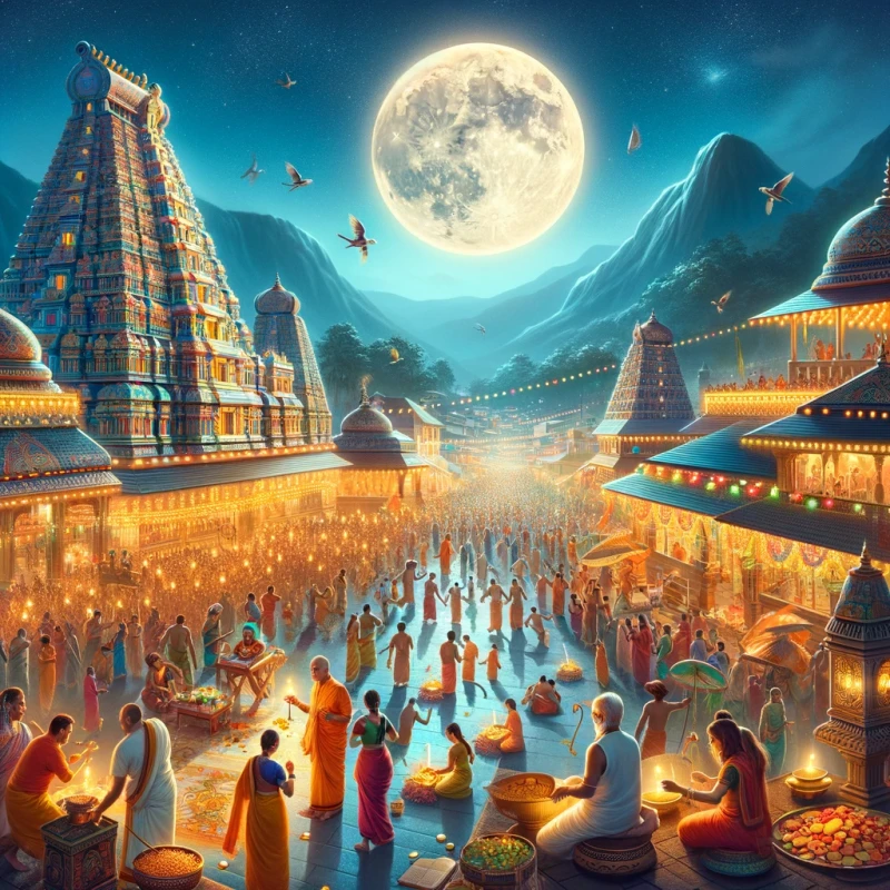 Chitra Pournami 2024 in Tiruvannamalai: A Guide to Celebrating the Full Moon Festival