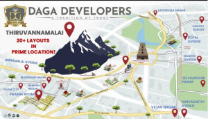 Prime Locations to Invest in Plots in and Around Tiruvannamalai