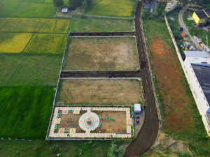 ramana rishi padam nagar aerial photo